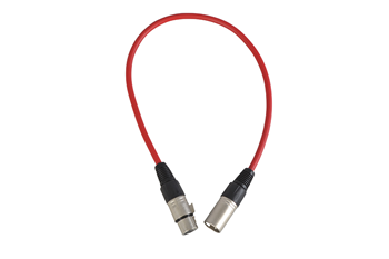 XLR Male to XLR Female Patch Lead 3 Pin Balanced Choice of Length